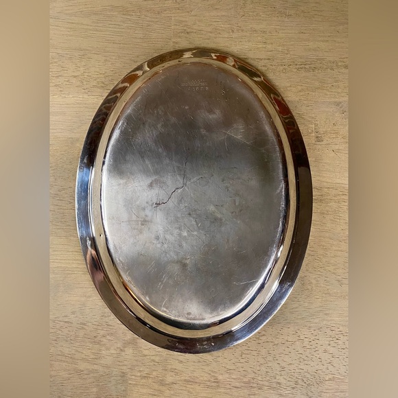 1930s Mappin & Webb’s Silver-Plate London Sheffield Oval Lidded Serving Dish 12” - Picture 6 of 10